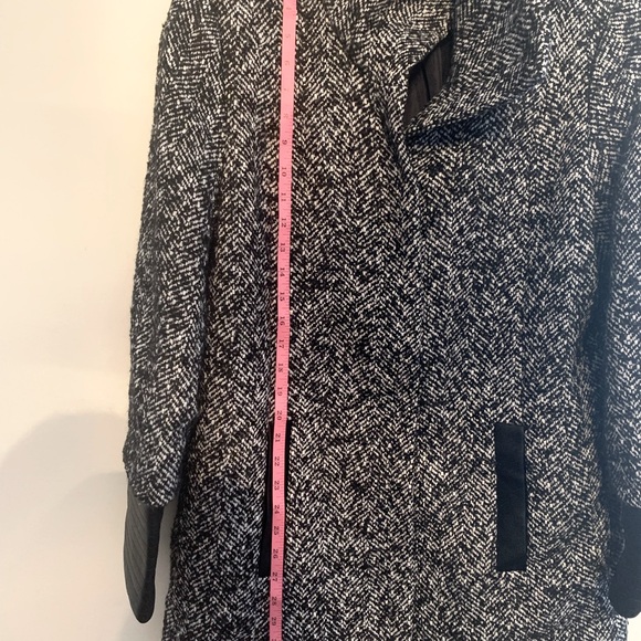 Wool Blend Trench Coat / Jacket, size L - Picture 6 of 9